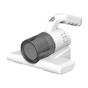 Mattress Vacuum Cleaner, Home Bed Cleaner, Car Vacuums for Dirt and Pet Hairof Sofa, Bed and Carpet, with Washable Filter, Easy Maneuver, White
